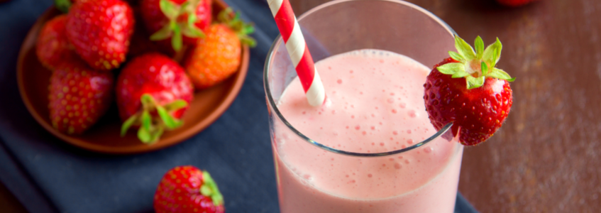Shake de fructe cu iaurt